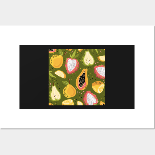 Fruit Pattern Posters and Art